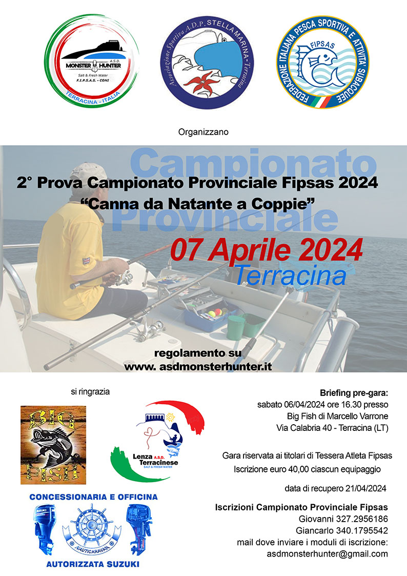 Campionato provinciale di pesca